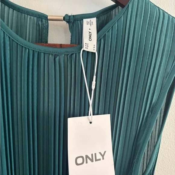 ONLY Women's Teal Maxi Dress - Picture 2 of 2